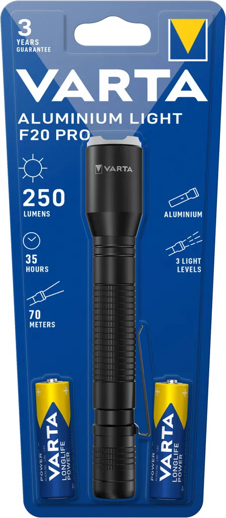 Varta 16606 101 421 Taschenlampe Aluminium Hand-Blinklicht LED – Bild 7