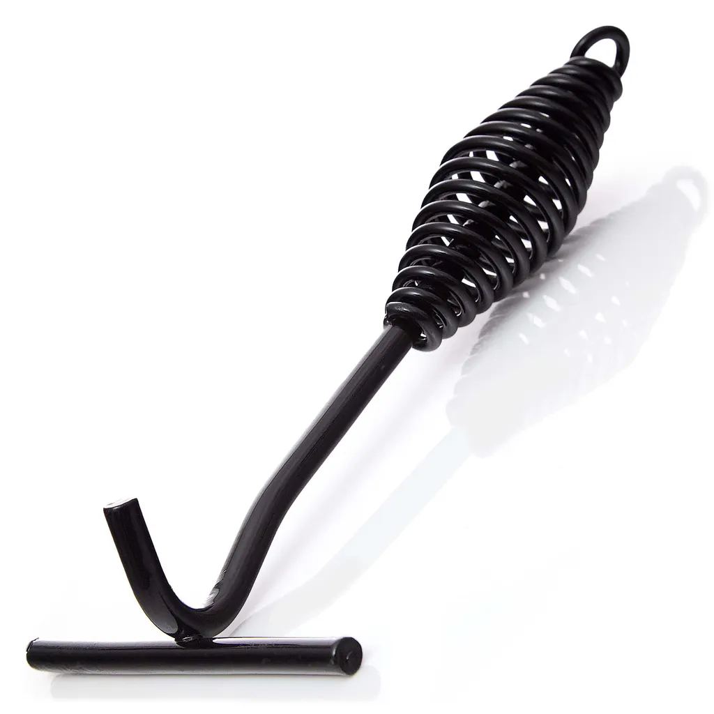 BBQ-Nerd© Deckelheber Für Dutch Oven - Feuertopf Zubehör - 22cm Langer Haken Aus Pulverbeschichtetem Stahl Zum Heben & Tragen Heißer Deckel Und Töpfe 3 BBQ-Nerd© Deckelheber Für Dutch Oven - Feuertopf Zubehör - 22cm Langer Haken Aus Pulverbeschichtetem Stahl Zum Heben & Tragen Heißer Deckel Und Töpfe