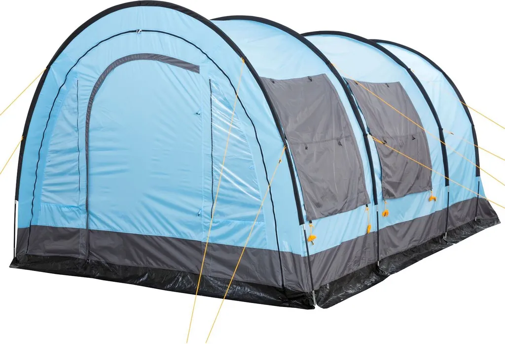 CampFeuer Zelt Relax6 Für 6 Personen | Hellblau / Grau | 5000 Mm Wassersäule 4 CampFeuer Zelt Relax6 Für 6 Personen | Hellblau / Grau | 5000 Mm Wassersäule – Bild 2